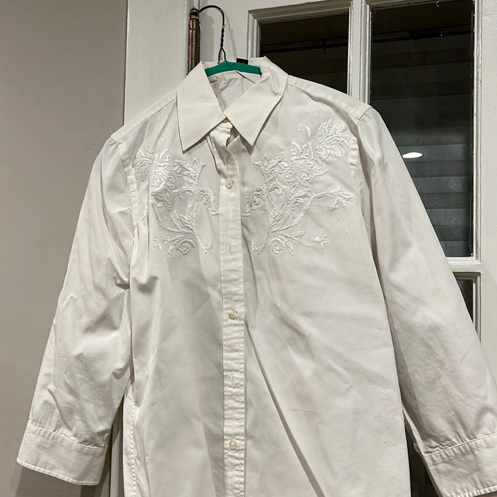 Ralph Lauren White, design dress shirt